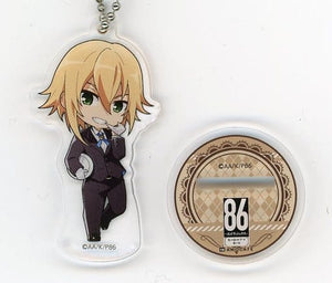 Theoto Rikka 86 Mini Character Acrylic Stand Key Chain Amocafe Part.2 Limited Key Chain [USED]