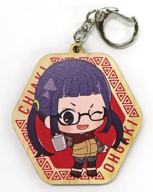 Chiaki Ogaki Laid-Back Camp Trading Wood Key Chains Pop Up Store in Loft Limited Key Chain [USED]