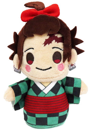 Tanjiro Kamado Sumiko Demon Slayer: Kimetsu no Yaiba Entertainment District Arc Potetto Mascot Plush Toy Plush Toys [USED]