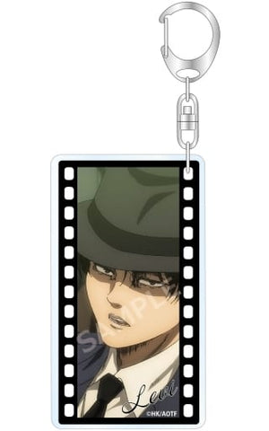 Levi Ackerman Attack on Titan Scene Acrylic Key Chain Key Chain [USED]