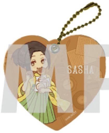 Sasha Blouse Attack on Titan Chara Leather Charm 03 Retro Art Charm [USED]
