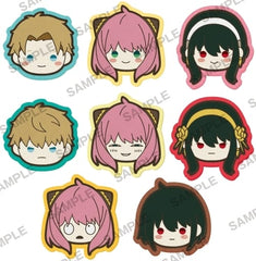 Yor Forger, etc. SPY x FAMILY Embroidery Mascot Collection All 8 Types Set Key Chain [USED]