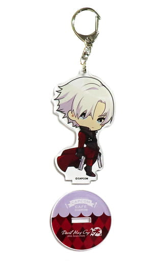 Devil May Cry Dante 2 20th Anniversary Trading Acrylic Stand Keychain Capcom Cafe Limited Keychains [USED]