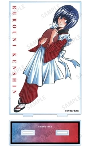 Tsubame Sanjo Rurouni Kenshin: Meiji Kenkaku Romantan Complete Edition Vol. 19 Cover Illustration Big Acrylic Stand Acrylic Stands [USED]