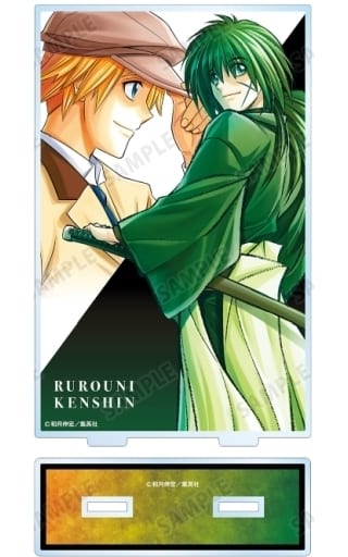 Kenshin Himura, etc. Rurouni Kenshin: Meiji Kenkaku Romantan Hokkaido Arc Vol. 5 Cover Illustration Big Acrylic Stand Acrylic Stands [USED]