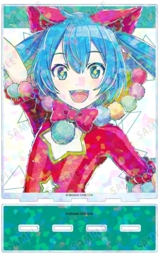 Hatsune Miku Hatsune Miku: Colorful Stage! Ani-Art Hologram BIG Acrylic Stand Acrylic Stands [USED]