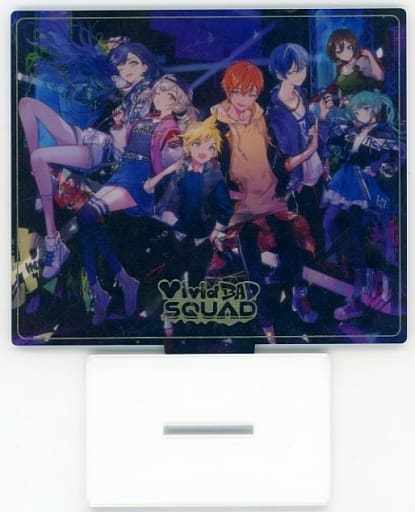 Vivid Bad Squad Hatsune Miku: Colorful Stage! Acrylic Plate CD Vivid BAD SQUAD SEKAI ALBUM Vol.1 First Press Limited Edition with Bonus Goods Acrylic Stands [USED]