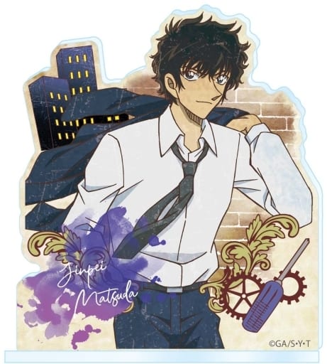 Jinpei Matsuda Detective Conan Vintage Series Acrylic Stand Vol.5 Acrylic Stand [USED]