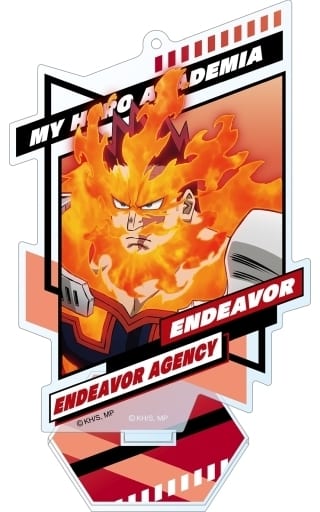 My Hero Academia: Laugh! Like Hell Endevor Acrylic Stand Acrylic Stands [USED]
