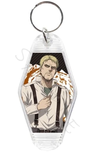 Reiner Braun XE Attack on Titan The Final Season Motel Key Chain Part 6 Key Chain [USED]