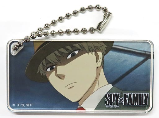 Loid Forger SPY x FAMILY Scene Picture Acrylic Key Chain A Wit Clw Spy Family Shop Limited Key Chain [USED]