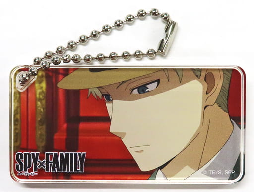Loid Forger SPY x FAMILY Scene Picture Acrylic Key Chain D Wit Clw Spy Family Shop Limited Key Chain [USED]