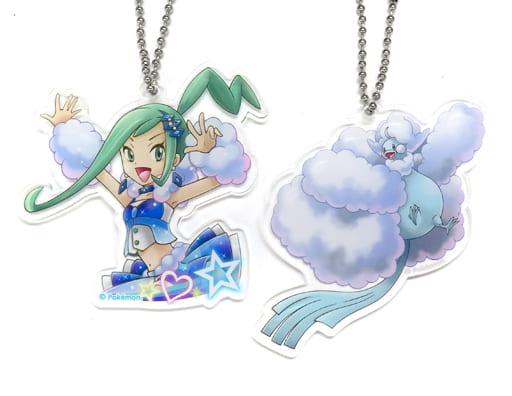Lisia Mega Altaria Pokemon Dokidoki Contest Live Acrylic Keychain Key Chain [USED]
