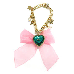 Super Sailor Jupiter Sailor Moon Ribbon Bag Charm Sailor Moon Store Limited Charm [USED]