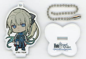 Berserker/Morgan Fate/Grand Order SD Mini Acrylic Mascot Key Chain [USED]