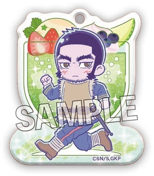 Genjiro Tanigaki Golden Kamuy Melon Pop Kirameki Acrylic Key Chain Key Chain [USED]