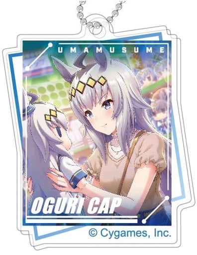 Oguri Cap Umamusume: Pretty Derby Decofla Acrylic Key Chain Vol.2 Key Chain [USED]