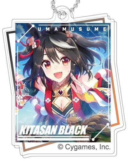 Kitasan Black Umamusume: Pretty Derby Decofla Acrylic Key Chain Vol.2 Key Chain [USED]