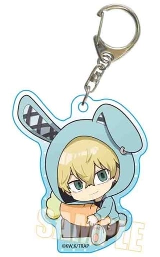 Chifuyu Matsuno Rabbit Ears Ver. Tokyo Revengers Gyugyutto Acrylic Key Chain Key Ring [USED]