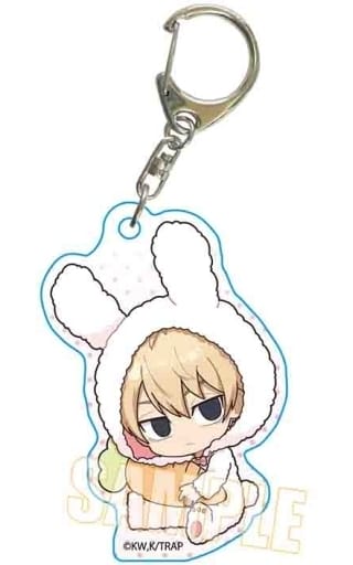 Manjiro Sano Elementary School Student Rabbit Ears Ver. Tokyo Revengers Gyugyutto Acrylic Key Chain Key Ring [USED]