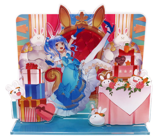 Usada Pekora VTuber Hololive Acrylic Diorama Stand Birthday Anniversary 2022 Acrylic Stands [USED]