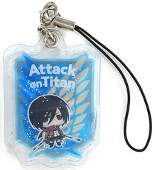 Mikasa Ackerman Attack on Titan Character Float Strap Collection Key Chain [USED]