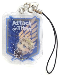 Erwin Smith Attack on Titan Character Float Strap Collection Key Chain [USED]