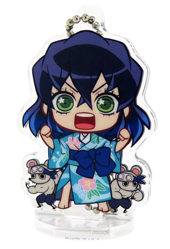 Inoko Muscular Mouse Demon Slayer: Kimetsu no Yaiba Kokomie Acrylic Figure 7th Form Key Chain [USED]