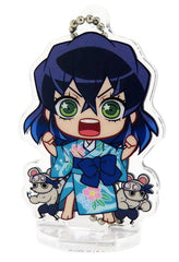 Inoko Muscular Mouse Demon Slayer: Kimetsu no Yaiba Kokomie Acrylic Figure 7th Form Key Chain [USED]