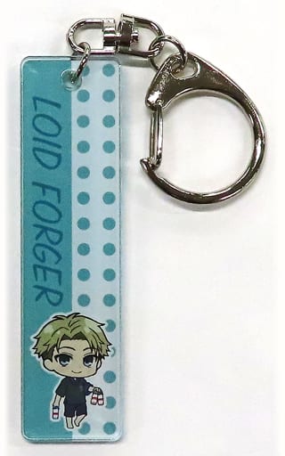 Loid Forger SPY x FAMILY Bar Key Chain Gokurakuyu Raku Spa Holiday Extra Mission Show Off Your Close Family in The Bath Limited Key Chain [USED]