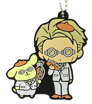 Kento Nanami Pompompurin Jujutsu Kaisen X Sanrio Characters Blind Rubber Strap Key Chain [USED]