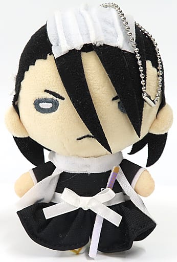 Byakuya Kichiki BLEACH Nitotan Plush Toy with Ball Chain Jump Shop Limited Key Chain [USED]