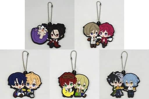 Bradley, etc. Promise of Wizard Buddycolle Rubber Mascot Vol.2 All 5 Types Set Key Ring [USED]