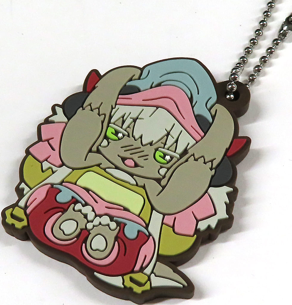 Nanachi Made in Abyss Charabanchoukou Rubber Mascot Key Chain [USED]