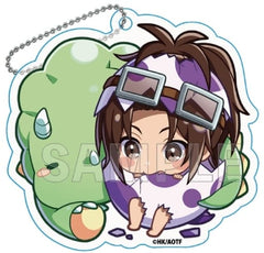 Hange Zoe Attack on Titan Gyaokore Trading Acrylic Key Chains Baby Tama Ver. Key Chain [USED]