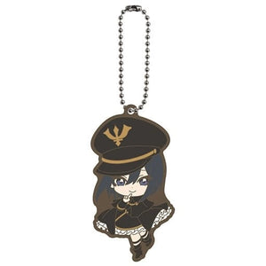 Sajuna Inui Black Lily My Dress-Up Darling Capsule Rubber Mascot Key Chain [USED]