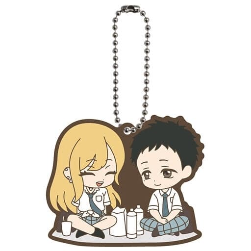 Marin Niina Ocean My Dress-Up Darling Capsule Rubber Mascot Key Chain [USED]