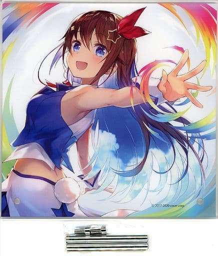 VTuber Hololive Tokino Sora Ordan Original Illustration Acrylic Panel Included with CD Tokino Sora Symphony of the Blue Sky Deluxe Bonus Set Acrylic Stands [USED]