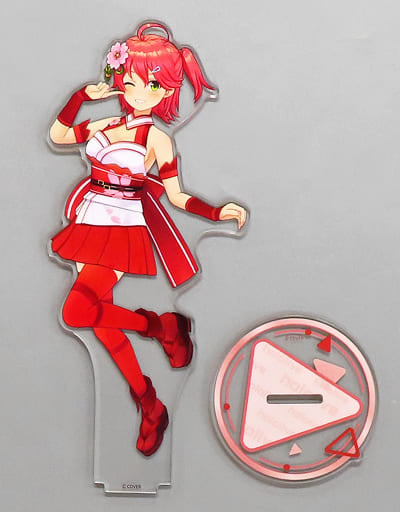 Sakura Miko VTuber Hololive 3D Acrylic Stand Acrylic Stands [USED]