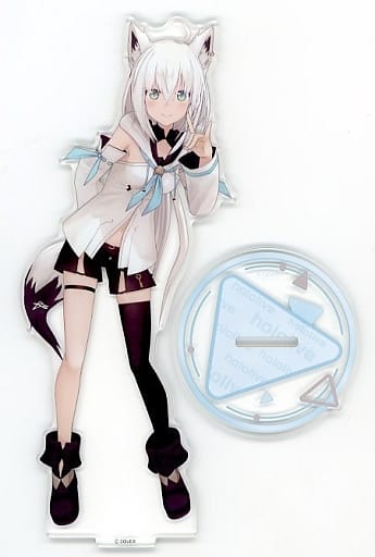 Shirakami Fubuki VTuber Hololive 3D Acrylic Stand Acrylic Stands [USED]