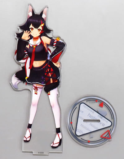 Ookami Mio VTuber Hololive 3D Acrylic Stand Acrylic Stands [USED]