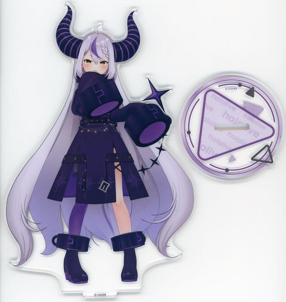 La+ Darknesss VTuber Hololive 3D Acrylic Stand Acrylic Stands [USED]