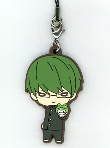 Shintaro Midorima Kuroko's Basketball Nitotan Uniform Rubber Mascot Key Chain [USED]