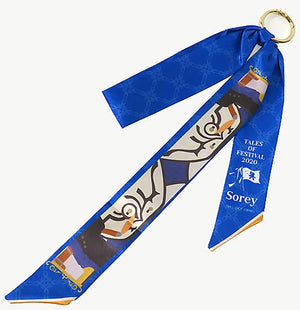 Sley TOF2020 Tales of Series Official Costume Motif Scarf Key Chain Tales of Festival 2020 Limited Key Ring [USED]