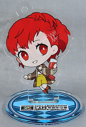 Hero Woman Persona 3 Portable Trading Acrylic Stand Key Chain Collaboration Cafe Powered By Animax Cafe+ Limited Key Chain [USED]