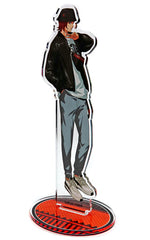 Persona 2: Innocent Sin Protagonist Acrylic Stand Figure Persona 25th Anniversary Collaboration Cafe powered by Animax Cafe+ Exclusive Acrylic Stands [USED]