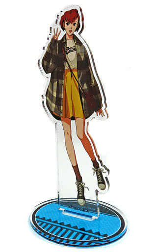 Persona 3 Portable Female Protagonist Acrylic Stand Figure Persona 25th Anniversary Collaboration Cafe powered by Animax Cafe+ Exclusive Acrylic Stands [USED]