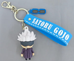 Satoru Gojo Jujutsu Kaisen Cutie1 Rubber Key Chain Key Chain [USED]