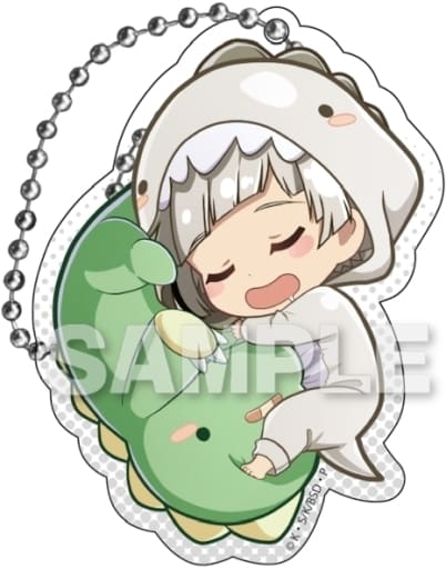 Atsushi Nakajima Bungo Stray Dogs Gyaokore Trading Acrylic Key Chains Key Chain [USED]