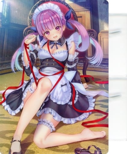 Minato Aqua Vtuber Original Illustration B6 Acrylic Panel Bundled Bonus with PS4/Switch hololive Official Edition Acrylic Stands [USED]